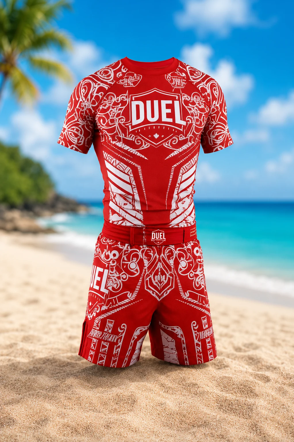 Rashguard et short DUEL Fighting offerts pour le stage compétition